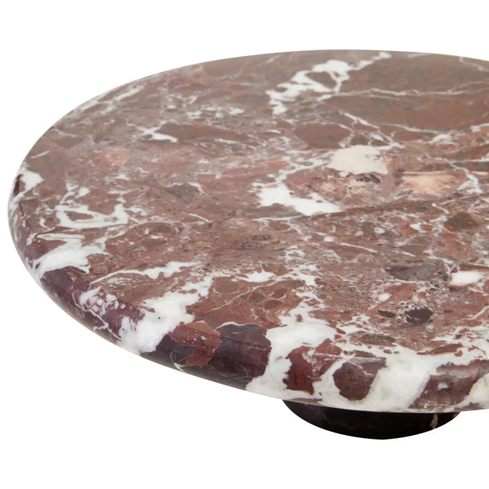 Red Marble Cake Stand