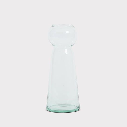 Round Hour Glass Flower Vase 