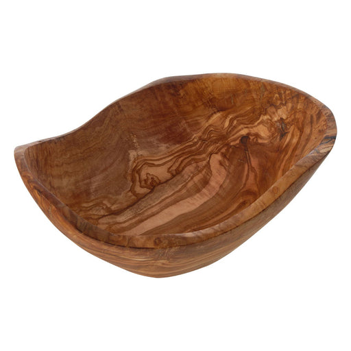 Live Wood Olive Curved Bowl