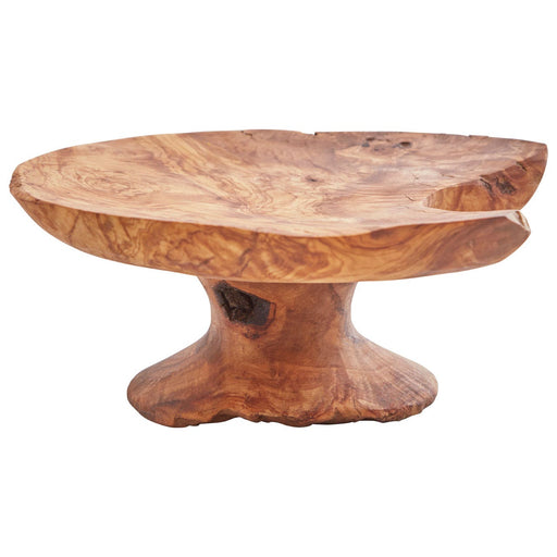 Live Wood Olive Cake Stand