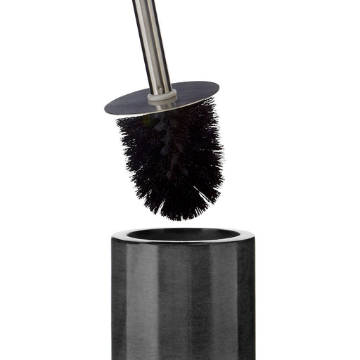 Black Agra Marble Toilet Brush