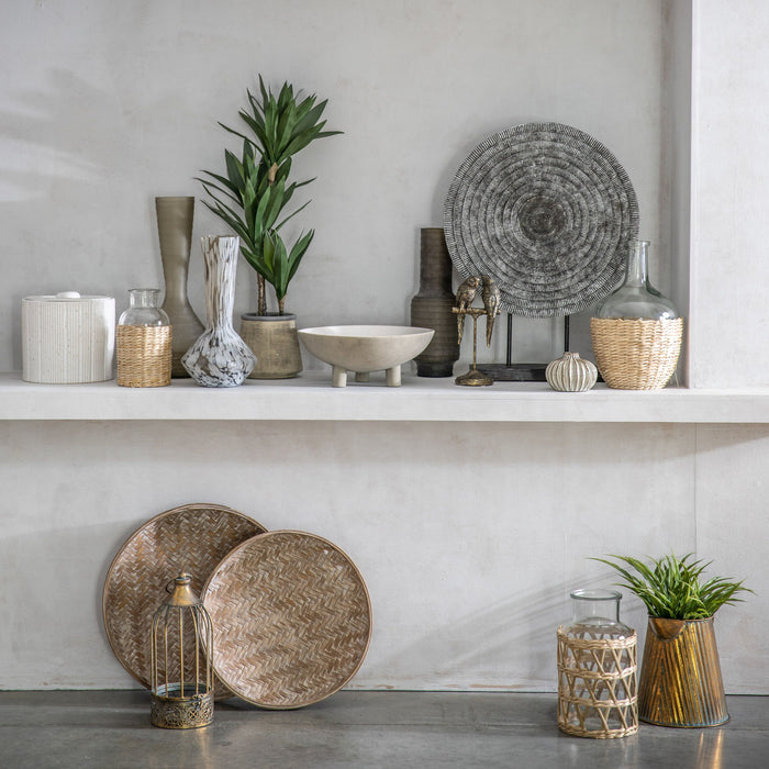 unique handblown vase home accessory