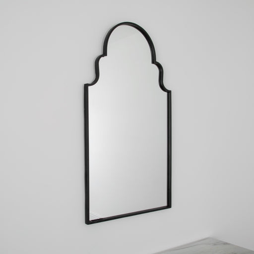 Roman Mirror In Black