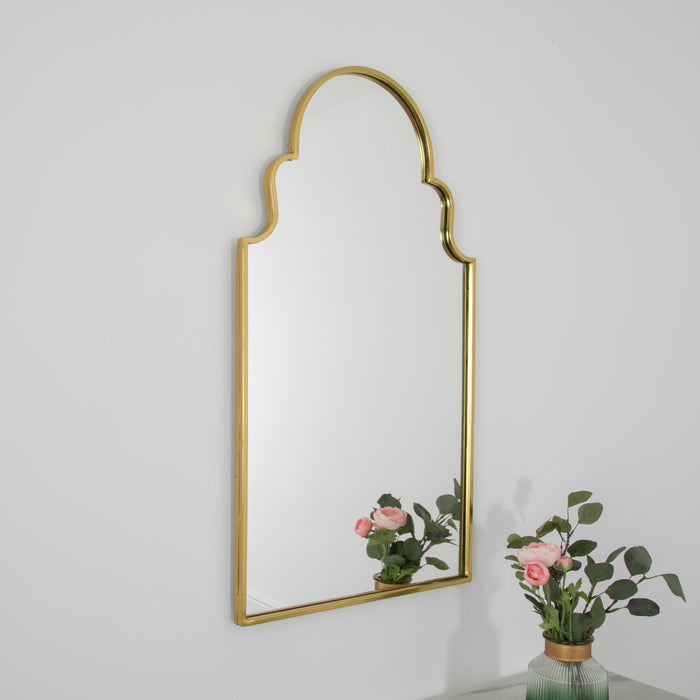 Roman Mirror In Gold