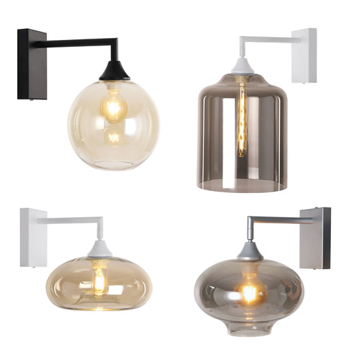 Nuru Adapt Gold, Black, Silver or White Wall Light - Design Your Own Light