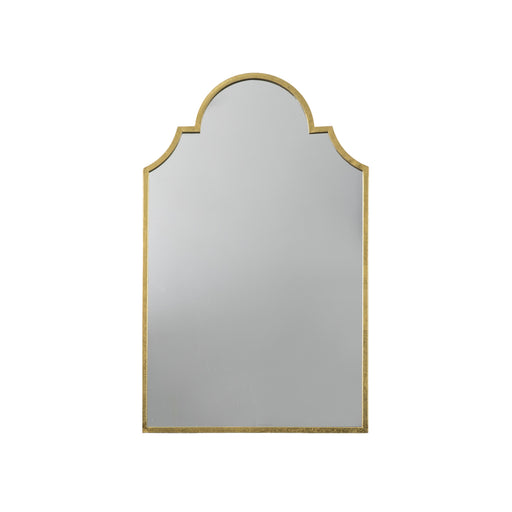 Gold framed mirror