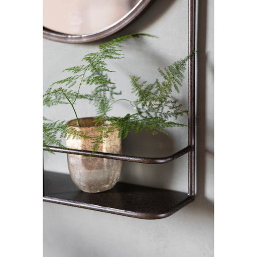 Nora Mirror With Storage Shelf