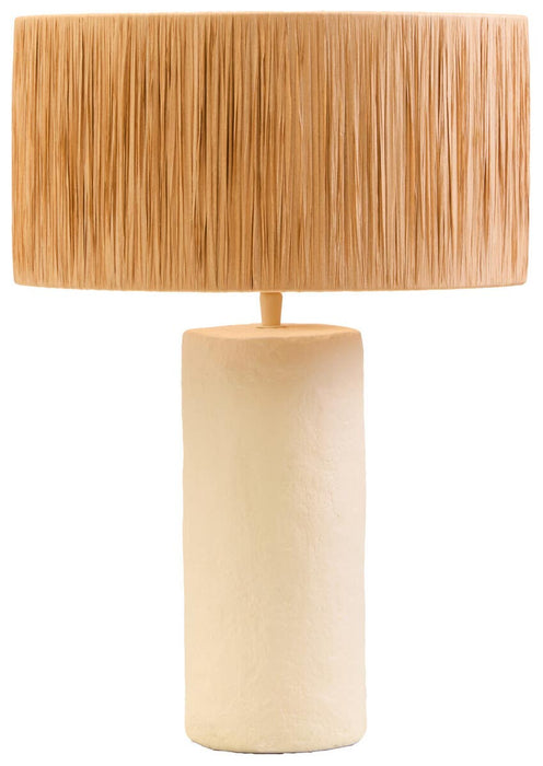 Raffia Table Lamp