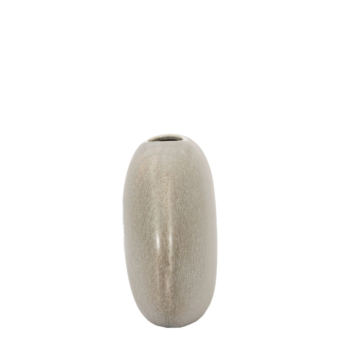 Stoneware Pebble Shaped Vase|Home Accessory