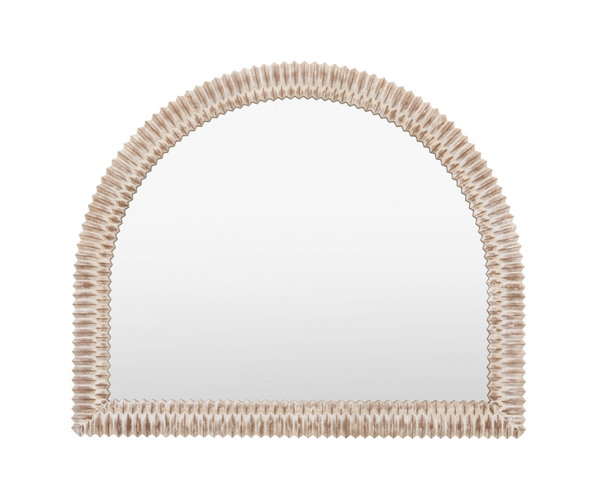 Overmantle Arched Mirror