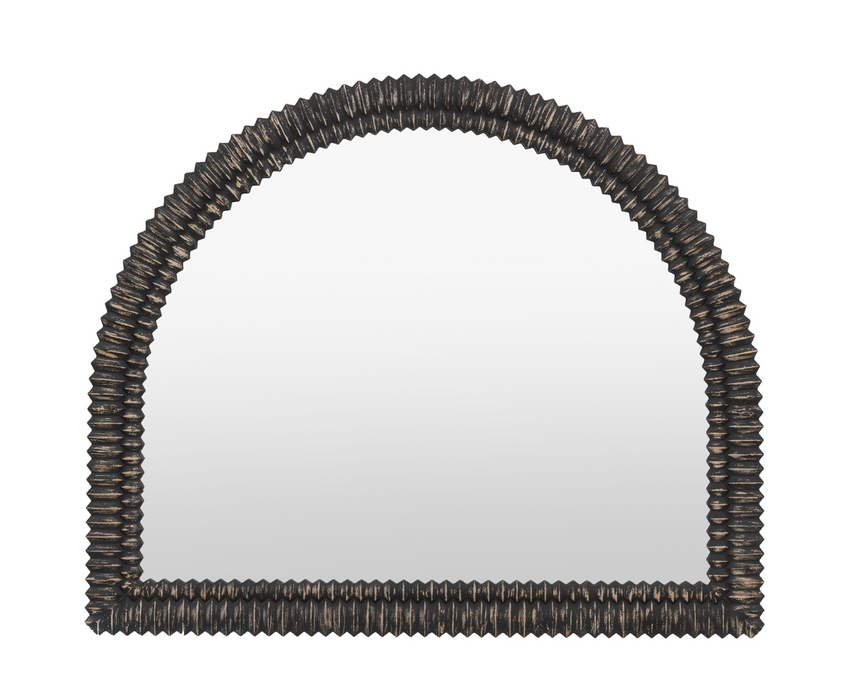 Overmantle Arched Mirror