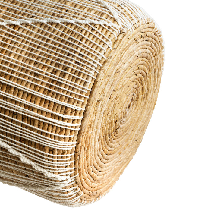 Stitched Macrame Basket - Medium