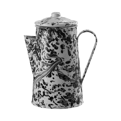 Handcrafted Speckled Enamelled Coffee Pot