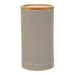 Grey Bamboo Lid Canister - Large