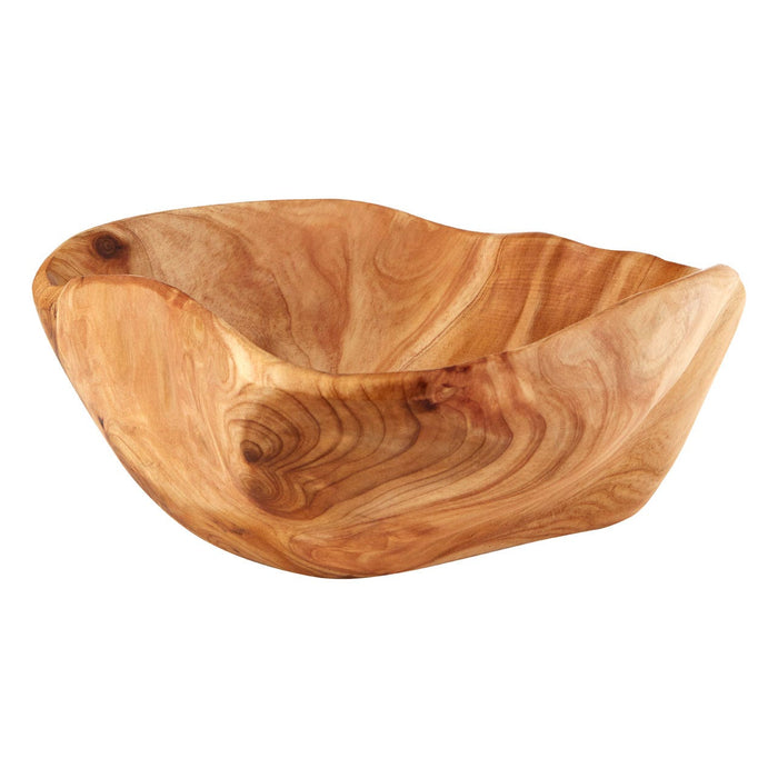 Live Wood Natural Cut Cedar Bowl Large