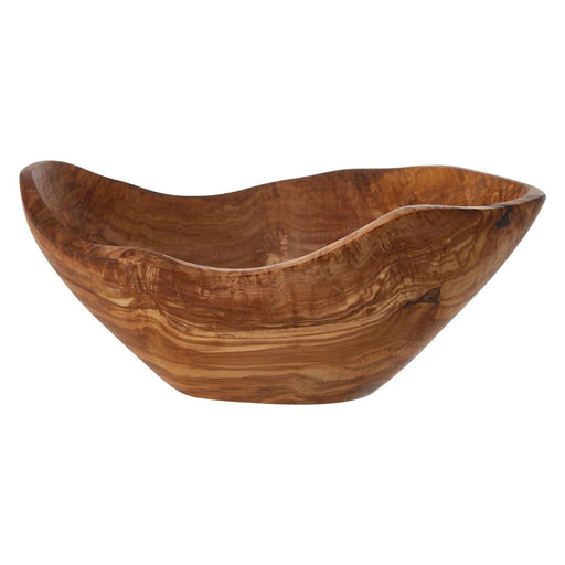 Live Wood Olive Curved Bowl