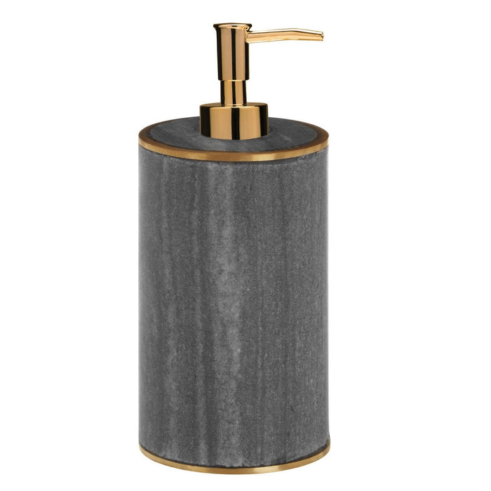 Black Agra Marble Soap Dispenser | Lotion Dispenser | Alcohol Gel Dispenser