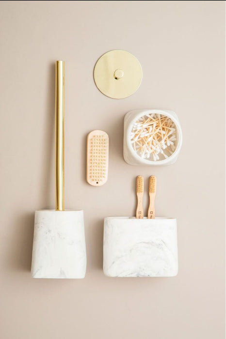 Marble Affect Toothbrush Holder