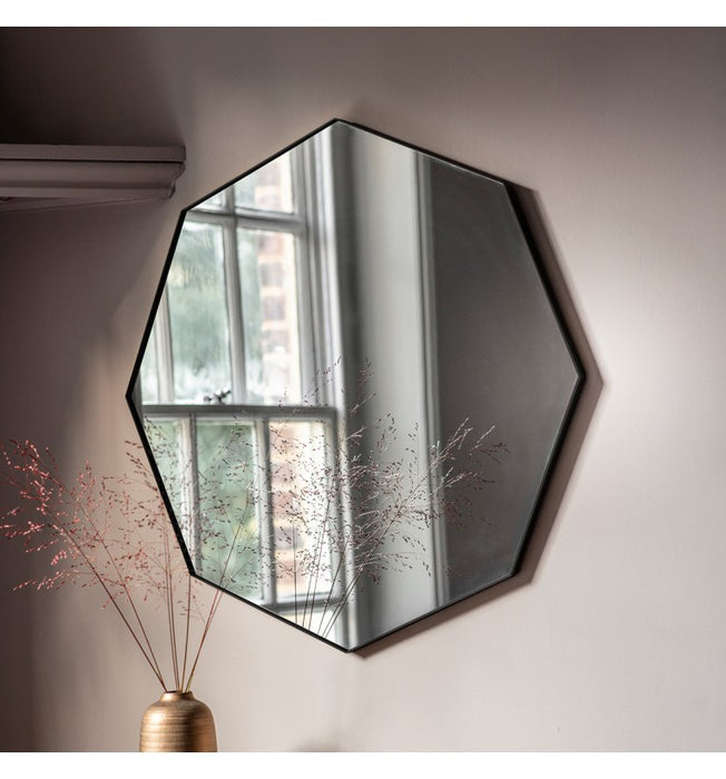 Octagon Mirror With Minimal Frame 80cm x 80cm