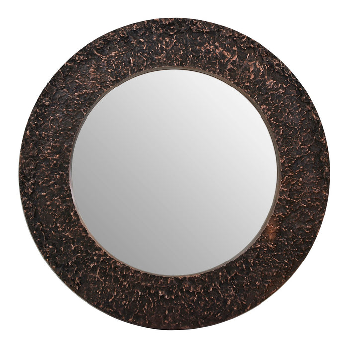 Pieces Copper Finish Mirror